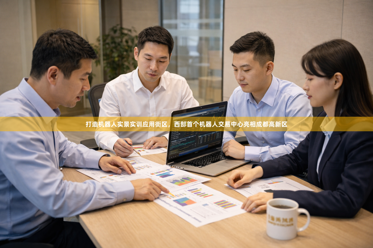 打造机器人实景实训应用街区，西部首个机器人交易中心亮相成都高新区